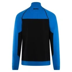 Boss Hydro-X Quarter Zip Mens Sweater Light Blue -Teepeg Store image430245856