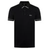 Boss Paule Cotton Slim Fit Polo Shirt Black 2 Boss Paule Cotton Slim Fit Polo Shirt Black -Teepeg Store image430246513