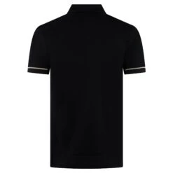 Boss Paule Cotton Slim Fit Polo Shirt Black -Teepeg Store image430246556