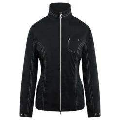 Masters Golf Fashion Ladies Lightweight Golf Jacket Black -Teepeg Store image430627073