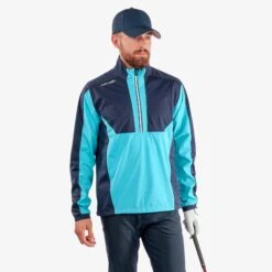 Galvin Green Lawrence Interface-1 Mens Golf Windstopper Alaskan Blue/Navy -Teepeg Store image430778556