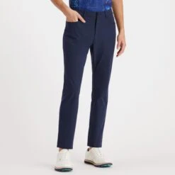 G/FORE Tour 5 Pocket Straight Leg Trousers Twilight -Teepeg Store image432245651