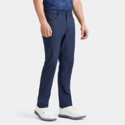 G/FORE Tour 5 Pocket Straight Leg Trousers Twilight -Teepeg Store image432245673