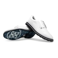 G/FORE G Fore Embossed Skull Gallivanter Mens Golf Shoe Snow/Onyx 33 G/FORE G Fore Embossed Skull Gallivanter Mens Golf Shoe Snow/Onyx -Teepeg Store image432250779