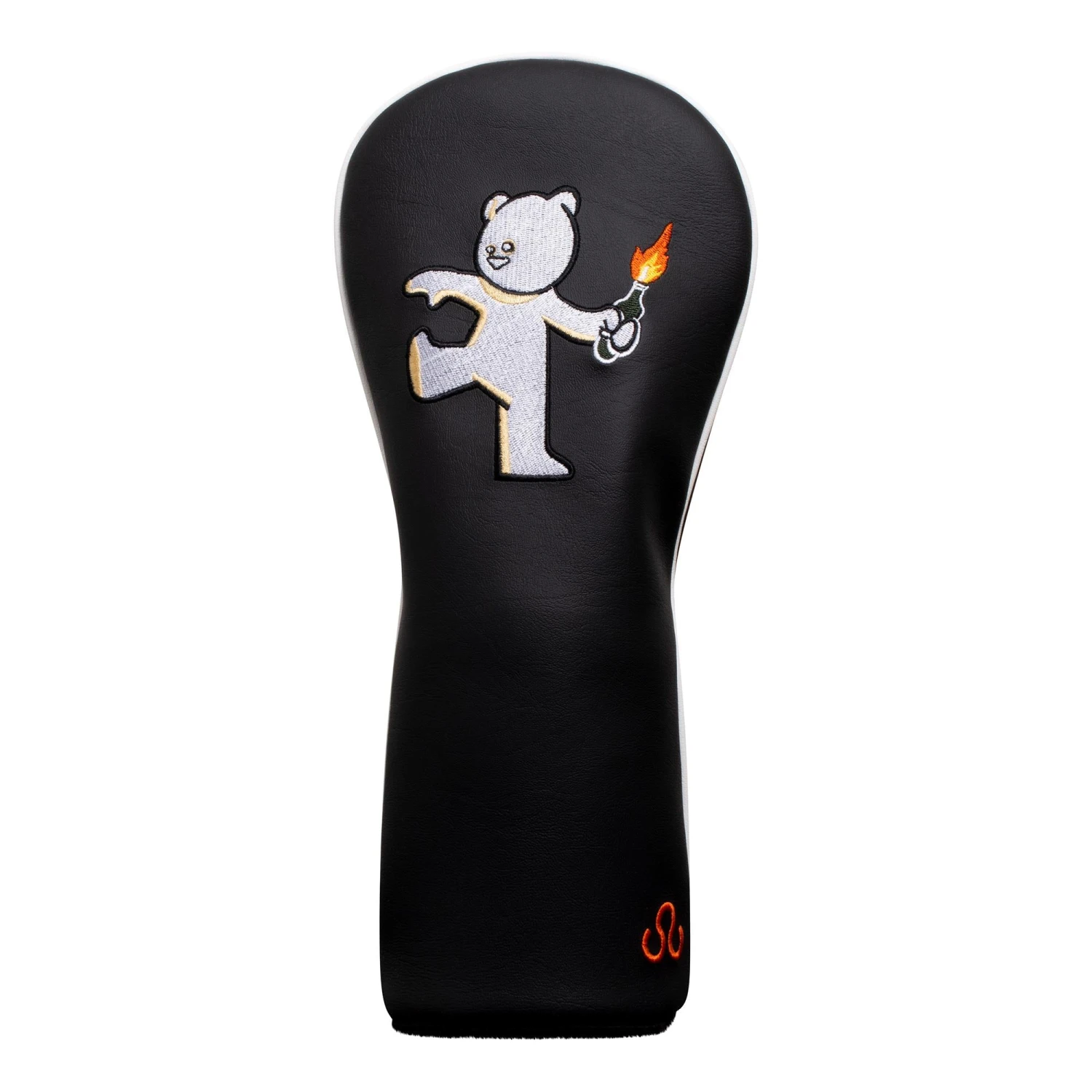 Banksy Teddy Bear Driver Headcover Black 3 Banksy Teddy Bear Driver Headcover Black