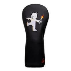 Banksy Teddy Bear Driver Headcover Black 9 Banksy Teddy Bear Driver Headcover Black -Teepeg Store image432610785