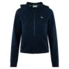 Ladies Lacoste Cotton Blend Full Zip Hooded Sweatshirt Navy 2 Ladies Lacoste Cotton Blend Full Zip Hooded Sweatshirt Navy -Teepeg Store image432992398