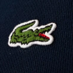 Ladies Lacoste Cotton Blend Full Zip Hooded Sweatshirt Navy 32 Ladies Lacoste Cotton Blend Full Zip Hooded Sweatshirt Navy -Teepeg Store image432992418