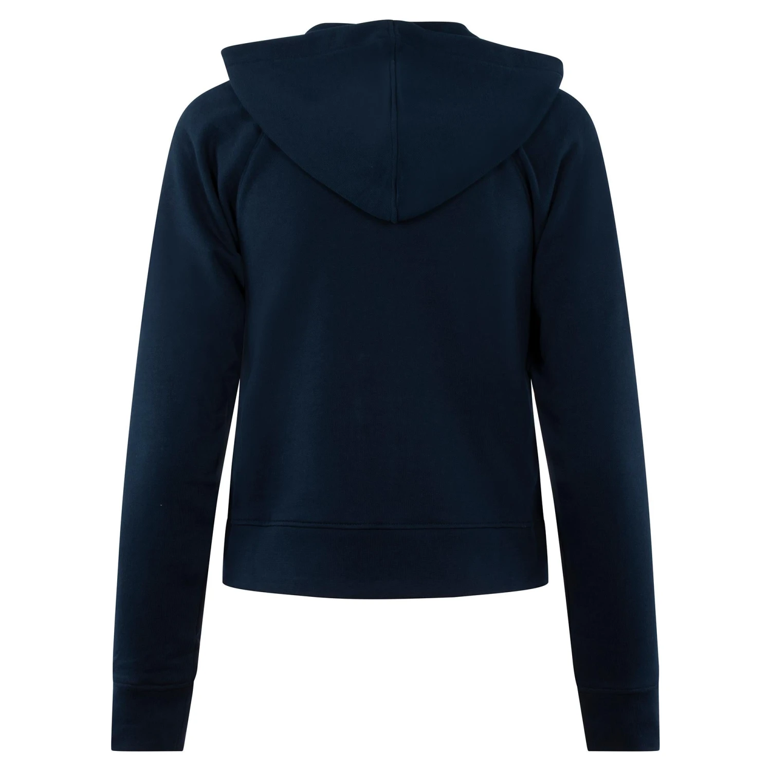 Ladies Lacoste Cotton Blend Full Zip Hooded Sweatshirt Navy 22 Ladies Lacoste Cotton Blend Full Zip Hooded Sweatshirt Navy - Image 20