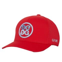 G/FORE Circle G's Stretch Snapback Poppy