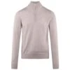 J.Lindeberg J Lindeberg Kian Tour Merino Mens Sweater Moonbeam