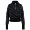 J.Lindeberg J Lindeberg Kerla Knitted Ladies Golf Sweater Bias Bridge Black