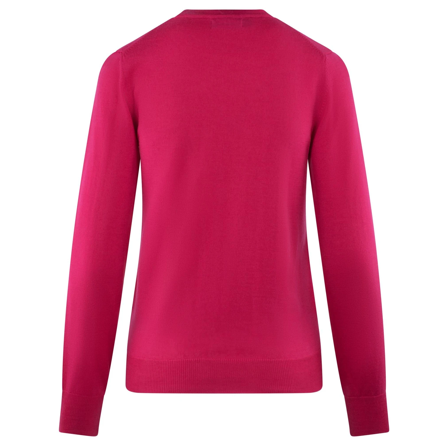 J.Lindeberg J Lindeberg Aria Knitted Ladies Golf Sweater Pink Peacock 4 J.Lindeberg J Lindeberg Aria Knitted Ladies Golf Sweater Pink Peacock - Image 2