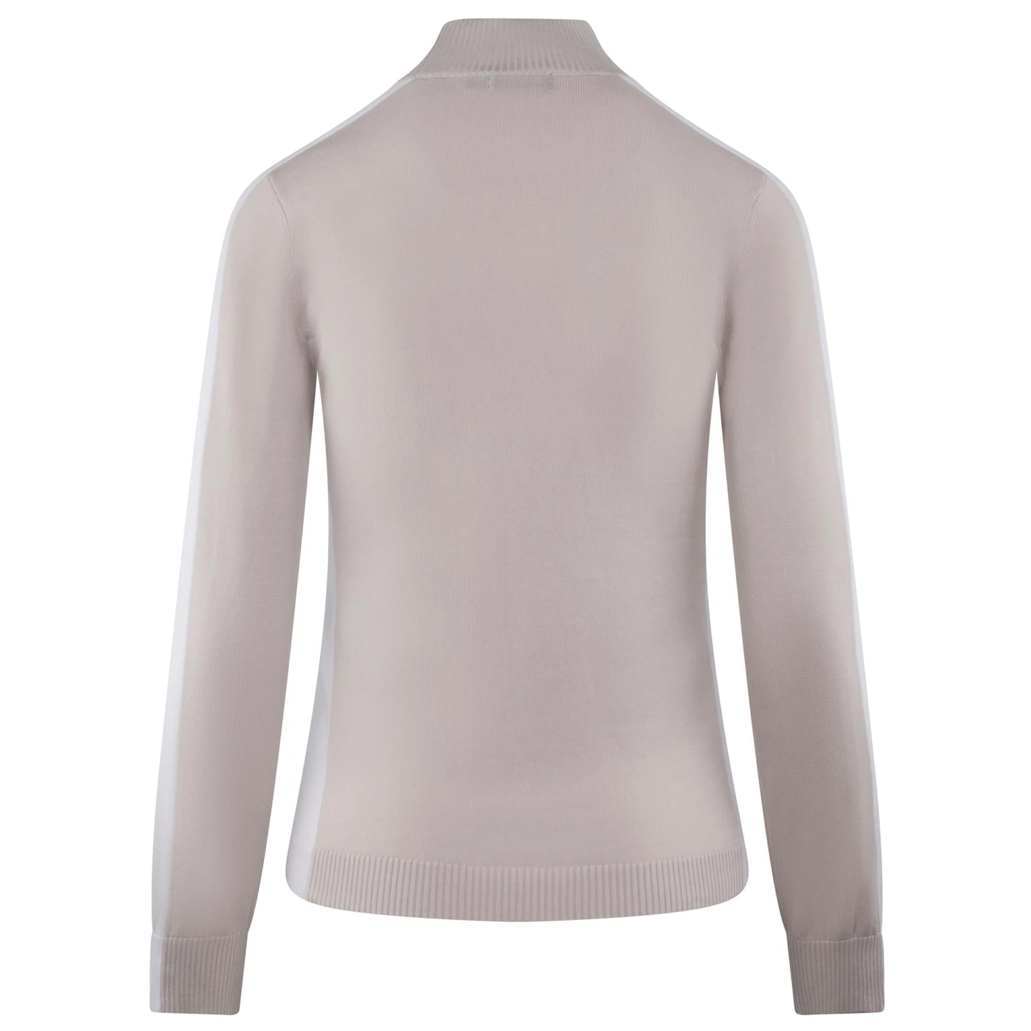 J.Lindeberg J Lindeberg Adia Knitted Ladies Golf Sweater Moonbeam 4 J.Lindeberg J Lindeberg Adia Knitted Ladies Golf Sweater Moonbeam - Image 2