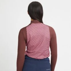 Rohnisch Ellie Brushed Ladies Thermal Golf Polo Shirt Carmine Rose Retro R Monogram 8 Rohnisch Ellie Brushed Ladies Thermal Golf Polo Shirt Carmine Rose Retro R Monogram -Teepeg Store image434902159