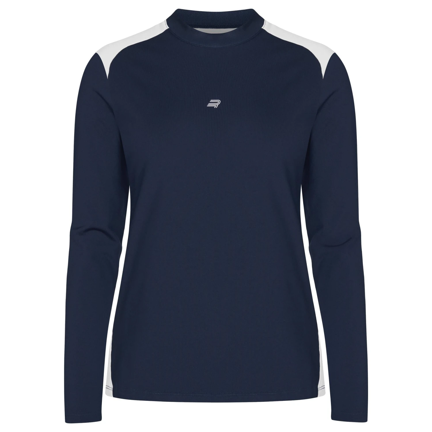 Rohnisch Eyra Ladies Thermal Golf Polo Shirt Navy 3 Rohnisch Eyra Ladies Thermal Golf Polo Shirt Navy