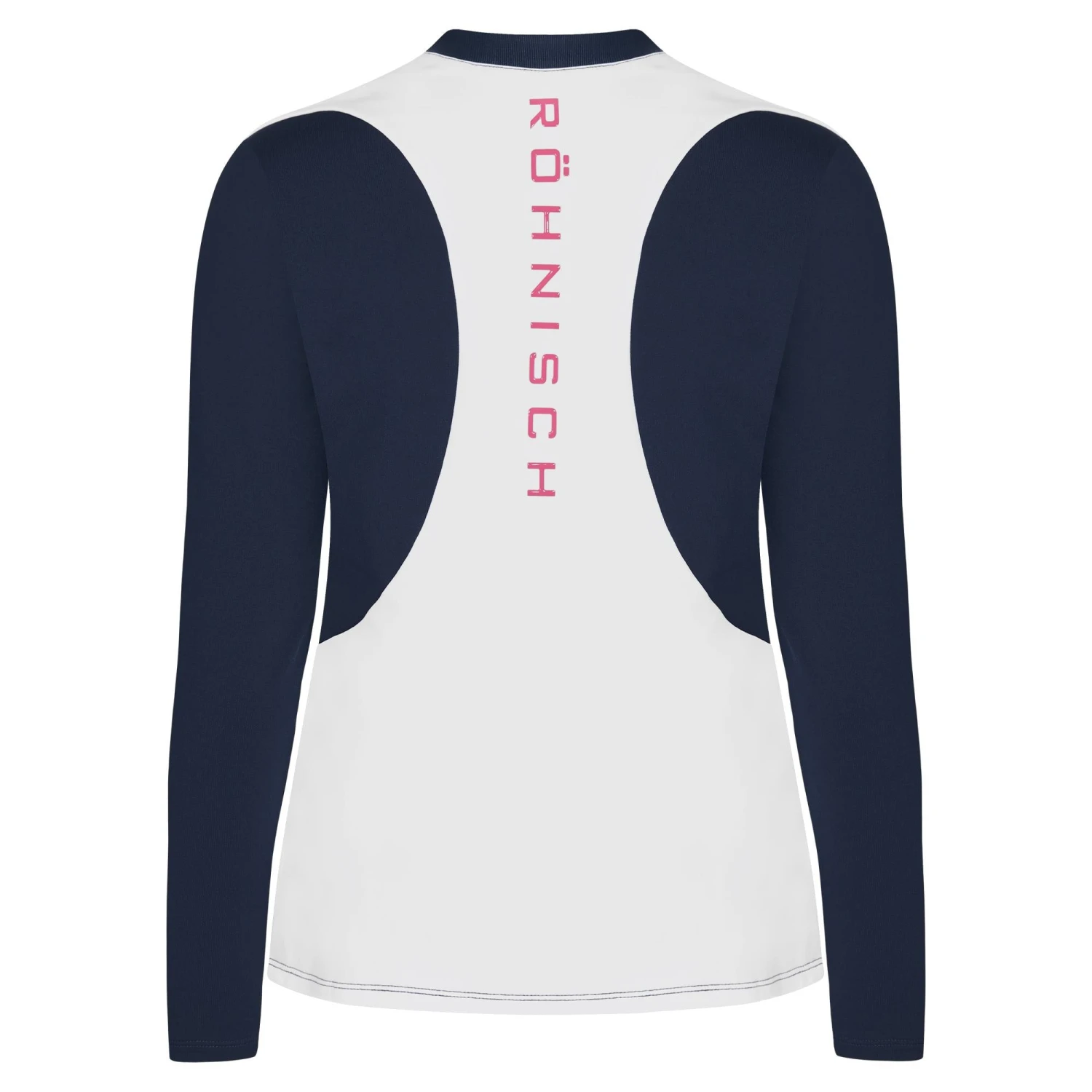 Rohnisch Eyra Ladies Thermal Golf Polo Shirt Navy 4 Rohnisch Eyra Ladies Thermal Golf Polo Shirt Navy - Image 2