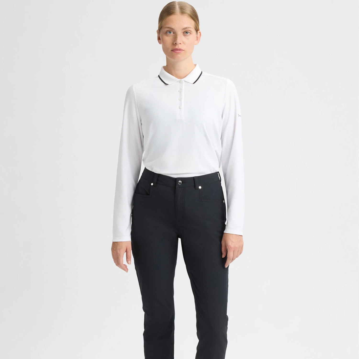 Rohnisch Chie Brushed Ladies Winter Golf Trousers Black 30 Inch 4 Rohnisch Chie Brushed Ladies Winter Golf Trousers Black 30 Inch - Image 2