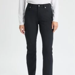 Rohnisch Chie Brushed Ladies Winter Golf Trousers Black 30 Inch 10 Rohnisch Chie Brushed Ladies Winter Golf Trousers Black 30 Inch -Teepeg Store image434907216