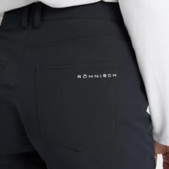 Rohnisch Chie Brushed Ladies Winter Golf Trousers Black 30 Inch 12 Rohnisch Chie Brushed Ladies Winter Golf Trousers Black 30 Inch -Teepeg Store image434907220