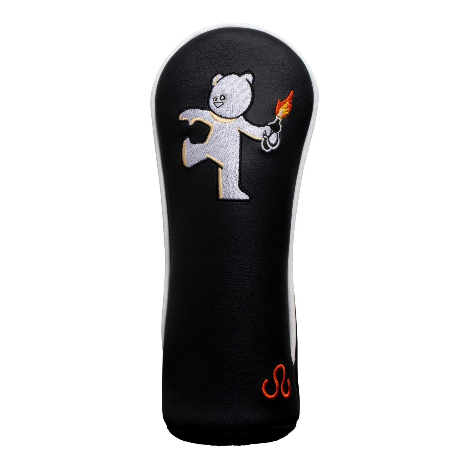 Banksy Teddy Bear Fairway Wood Headcover Black 3 Banksy Teddy Bear Fairway Wood Headcover Black