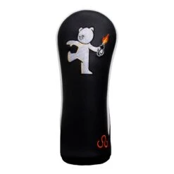 Banksy Teddy Bear Fairway Wood Headcover Black 9 Banksy Teddy Bear Fairway Wood Headcover Black -Teepeg Store image435221247