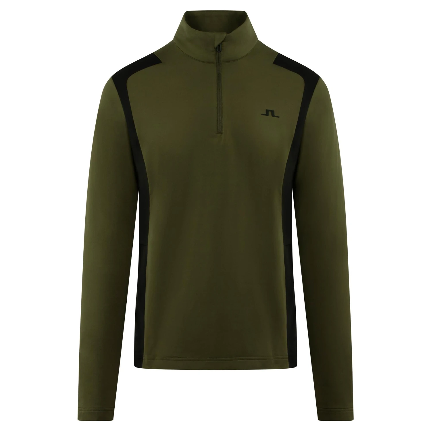 J.Lindeberg J Lindeberg Lukas Quarter Zip Mens Golf Mid Layer Forest Green 9 J.Lindeberg J Lindeberg Lukas Quarter Zip Mens Golf Mid Layer Forest Green - Image 7