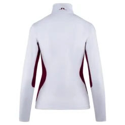 J.Lindeberg J Lindeberg Cookies Ladies Golf Mid Layer Cabernet -Teepeg Store image435908836