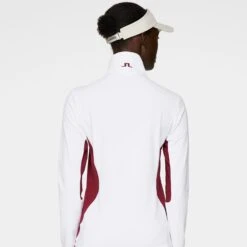 J.Lindeberg J Lindeberg Cookies Ladies Golf Mid Layer Cabernet -Teepeg Store image435908844