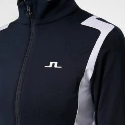J.Lindeberg J Lindeberg Mae Full Zip Ladies Golf Mid Layer Navy 16 J.Lindeberg J Lindeberg Mae Full Zip Ladies Golf Mid Layer Navy -Teepeg Store image435909166