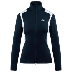 J.Lindeberg J Lindeberg Mae Full Zip Ladies Golf Mid Layer Navy 17 J.Lindeberg J Lindeberg Mae Full Zip Ladies Golf Mid Layer Navy -Teepeg Store image435909168