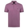 Boss Paule Cotton Slim Fit Polo Shirt Light Purple