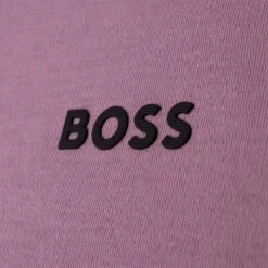 Boss Paule Cotton Slim Fit Polo Shirt Light Purple -Teepeg Store image436463782
