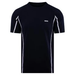 Boss TEE Tape Mens T-Shirt Navy -Teepeg Store image436464563
