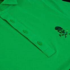 G/FORE Rib Gusset Tech Pique Polo Shirt Clover -Teepeg Store image436469447