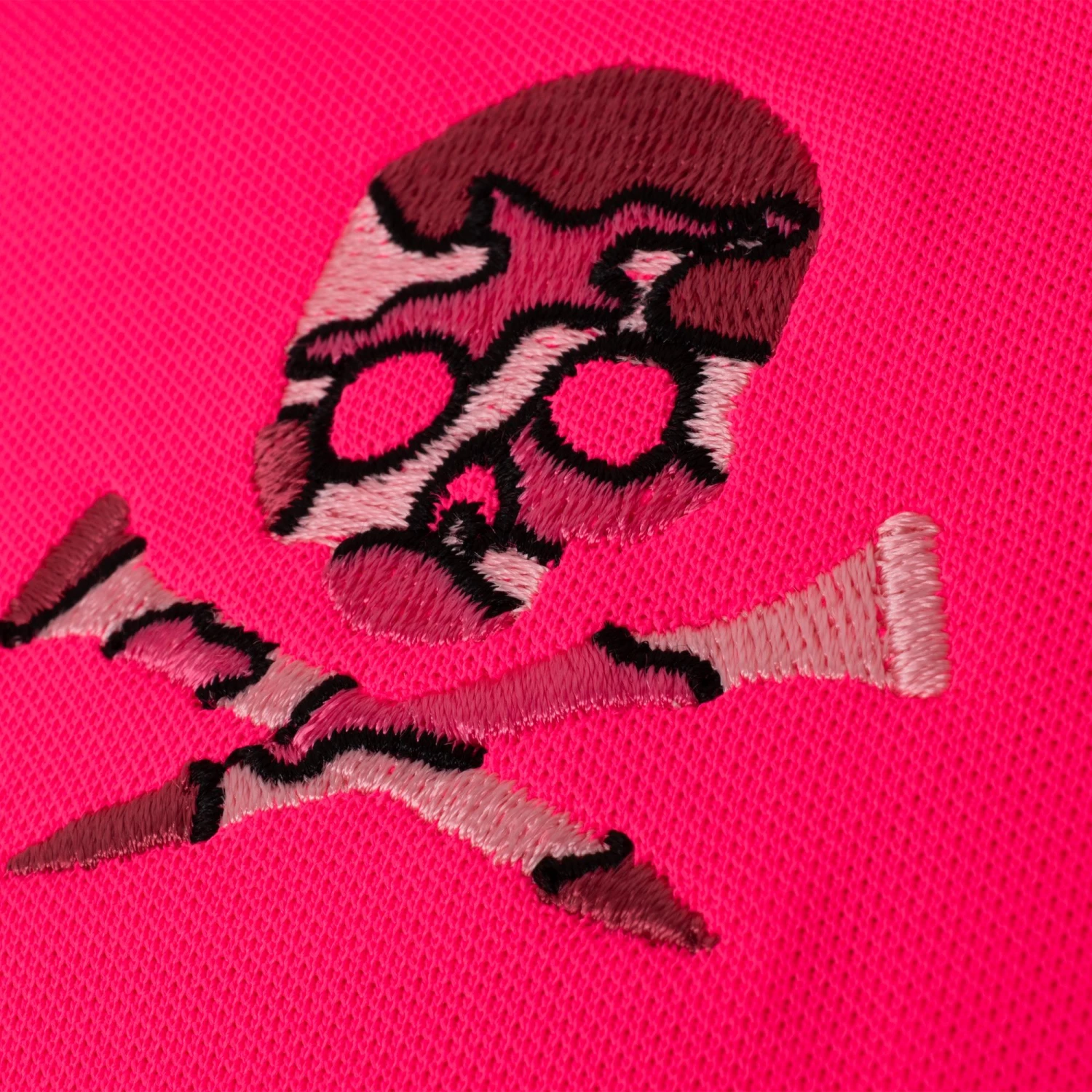 G/FORE Essential Tech Pique Mens Polo Shirt Knockout Pink 7 G/FORE Essential Tech Pique Mens Polo Shirt Knockout Pink - Image 5