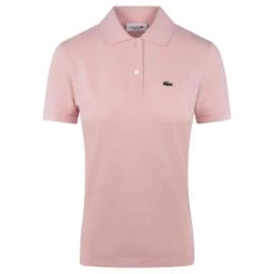 Ladies Lacoste Regular Fit Soft Cotton Petit Piqué Polo Shirt Nidus