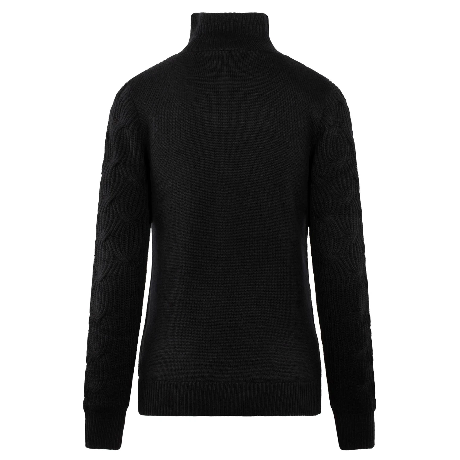 Daily Sports Ermont Ladies Lined Golf Jumper Black 4 Daily Sports Ermont Ladies Lined Golf Jumper Black - Image 2