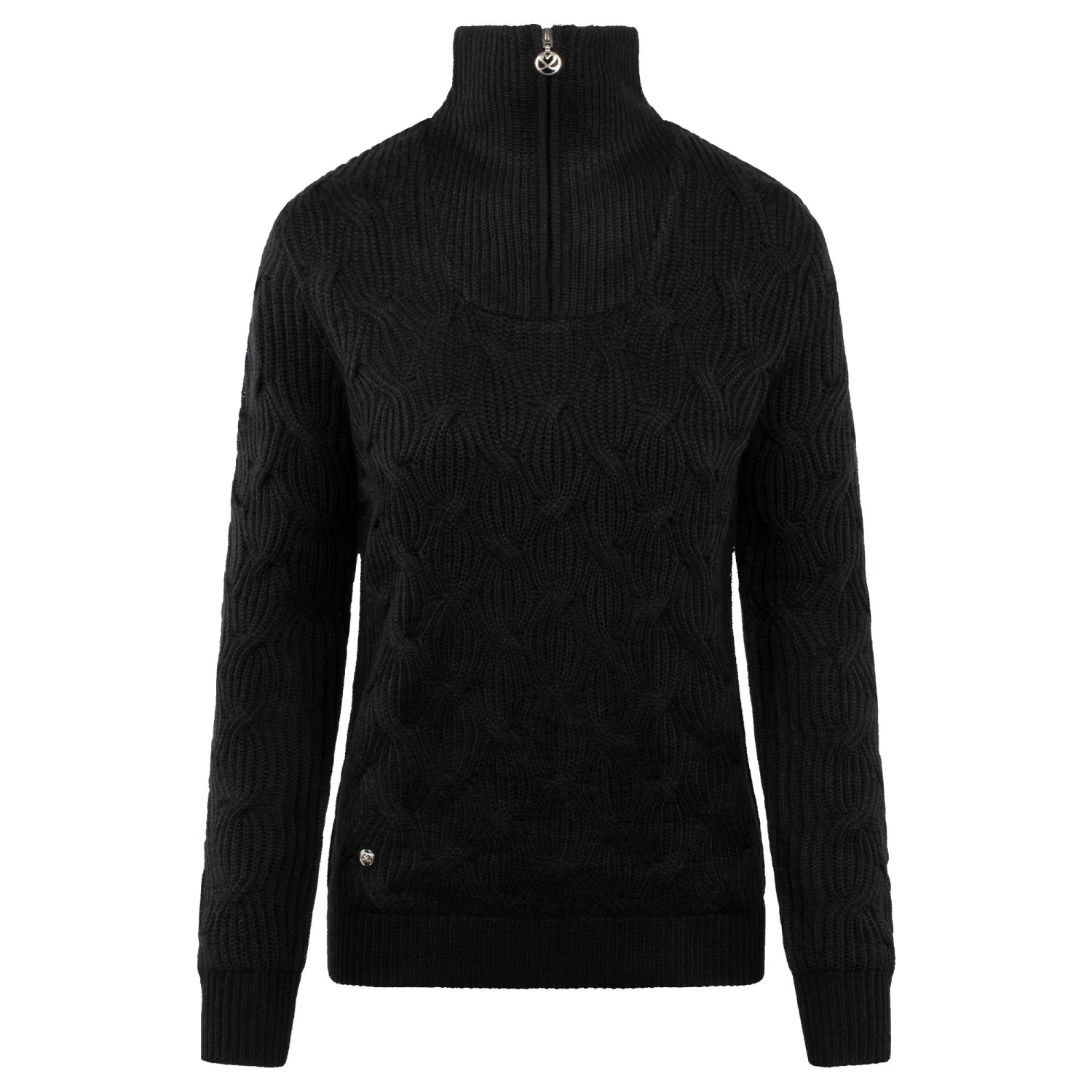 Daily Sports Ermont Ladies Lined Golf Jumper Black 5 Daily Sports Ermont Ladies Lined Golf Jumper Black - Image 3