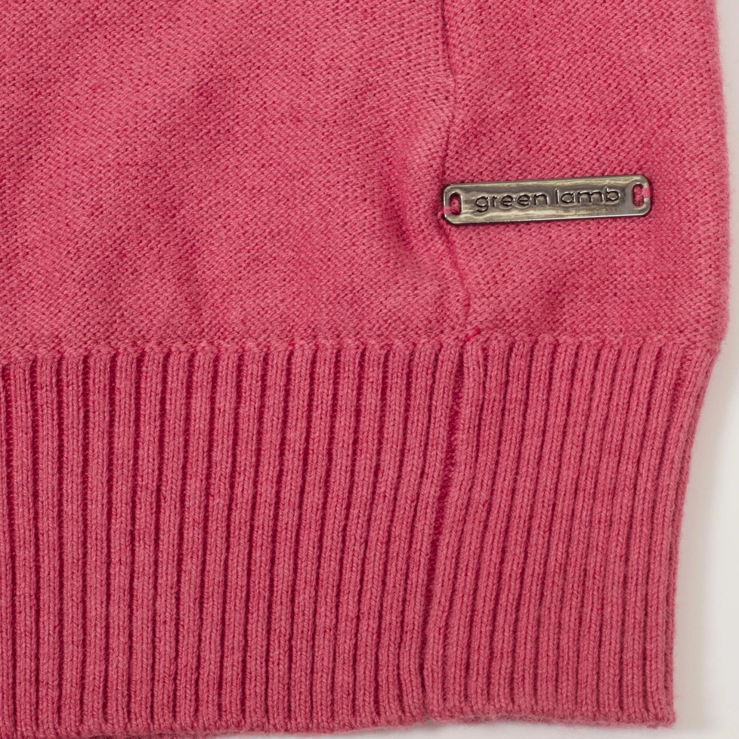 Green Lamb Mirissa Cable Knitted Lined Ladies Golf Jumper Blush 6 Green Lamb Mirissa Cable Knitted Lined Ladies Golf Jumper Blush - Image 4