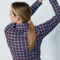 Daily Sports Airdrie Ladies Long Sleeve Golf Polo Shirt -Teepeg Store image436993790