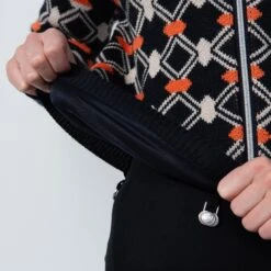 Daily Sports Creek Ladies Lined Golf Jumper Navy -Teepeg Store image436994921