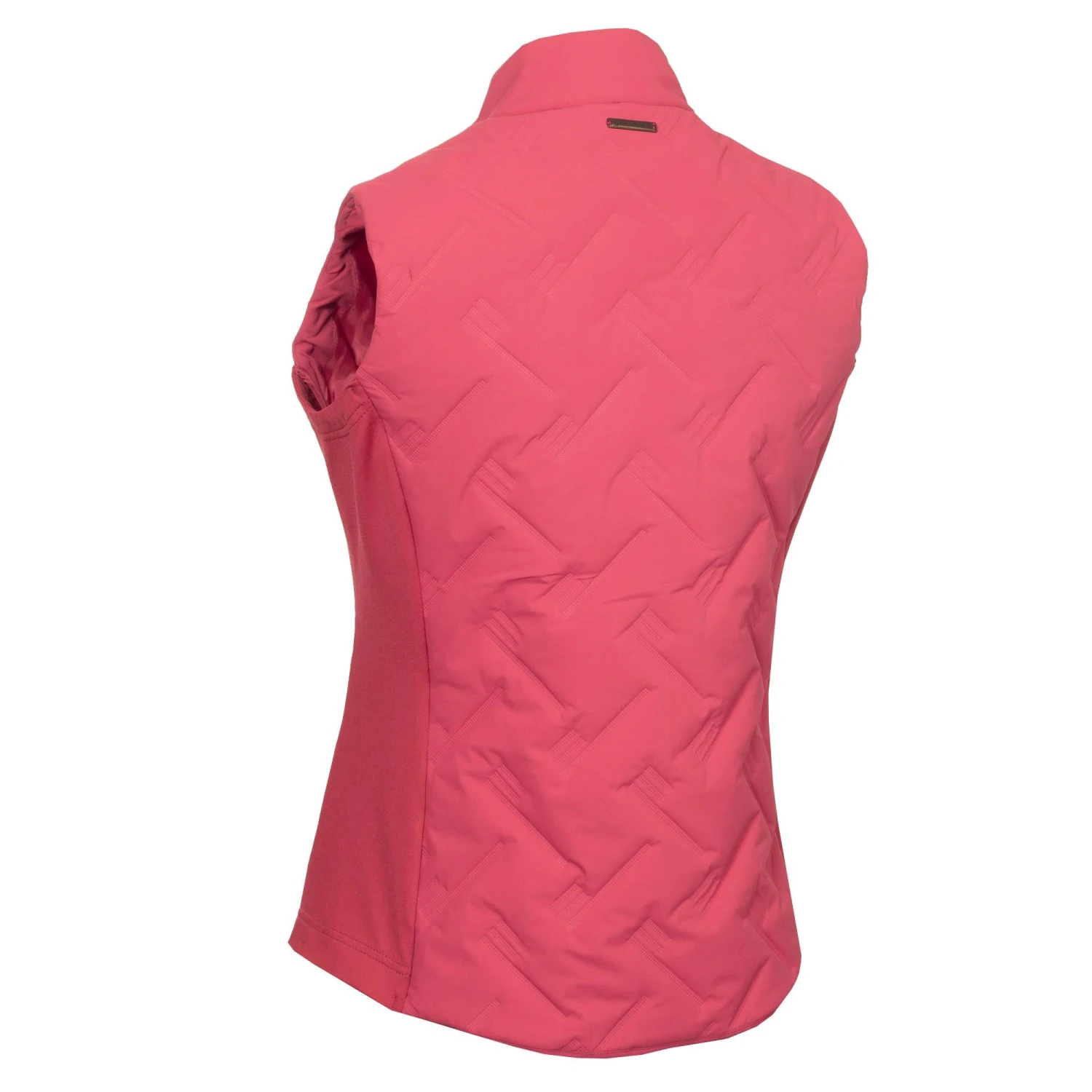 Green Lamb Monique Hybrid Ladies Golf Gilet Blush 4 Green Lamb Monique Hybrid Ladies Golf Gilet Blush - Image 2