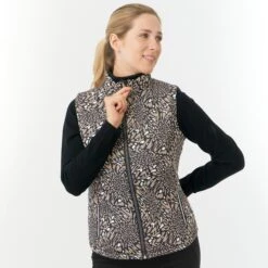 Pure Golf Eve Reversible Ladies Golf Gilet Wild Truffle -Teepeg Store image437284289