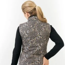 Pure Golf Eve Reversible Ladies Golf Gilet Wild Truffle -Teepeg Store image437284293