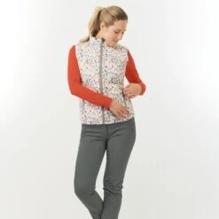 Pure Golf Eve Reversible Ladies Golf Gilet Autumn Embers 22 Pure Golf Eve Reversible Ladies Golf Gilet Autumn Embers -Teepeg Store image437284534