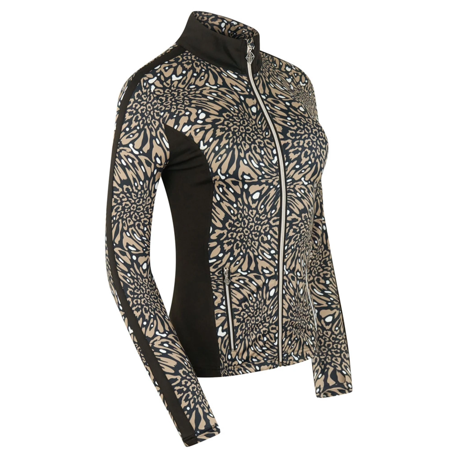 Pure Golf Gella Winterweight Ladies Golf Mid Layer Wild Truffle 5 Pure Golf Gella Winterweight Ladies Golf Mid Layer Wild Truffle - Image 3