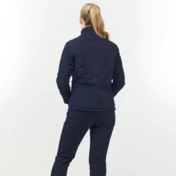 Pure Golf Bronwyn Quilted Ladies Golf Jacket Navy -Teepeg Store image437285358