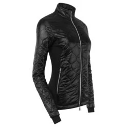 Pure Golf Bronwyn Quilted Ladies Golf Jacket Black 15 Pure Golf Bronwyn Quilted Ladies Golf Jacket Black -Teepeg Store image437285849