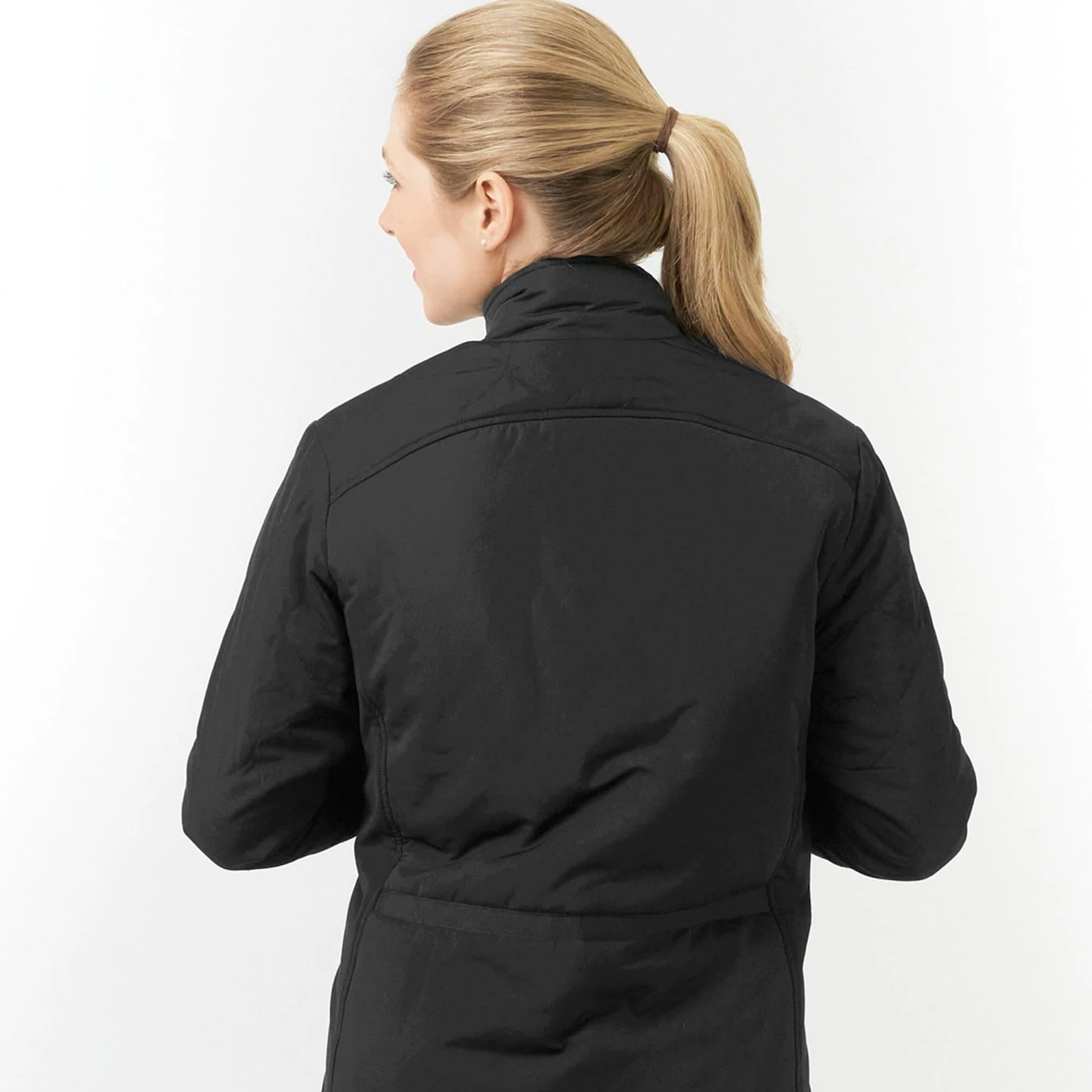 Pure Golf Bronwyn Quilted Ladies Golf Jacket Black 12 Pure Golf Bronwyn Quilted Ladies Golf Jacket Black - Image 10